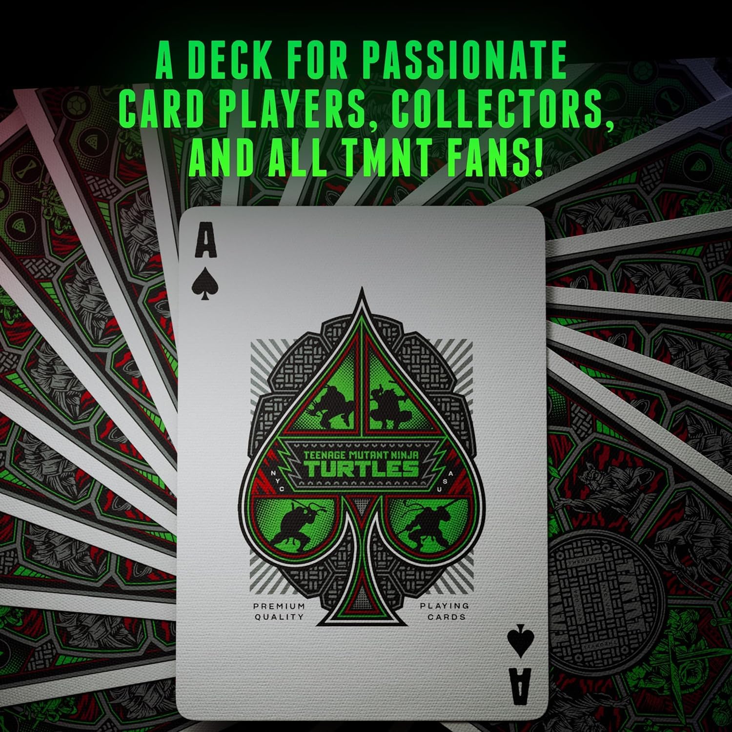 MilesMagic Theory11 Teenage Mutant Ninja Turtles Playing Cards